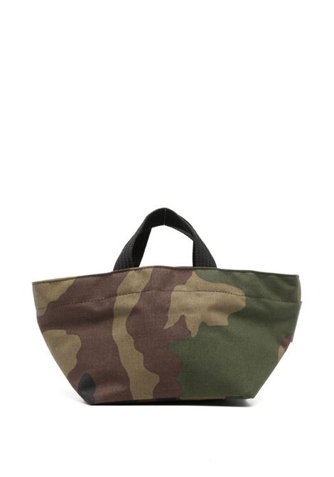 Borsa a mano sac cabas con stampa mimetica multicolore Hervé chapelier- unisex HERVÉ CHAPELIER | 901W49